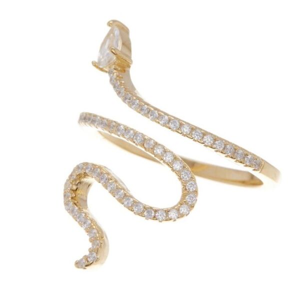 ADORNIA Snake Ring  - Picture 1 of 5